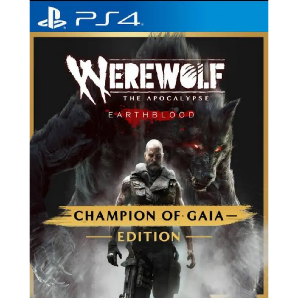Capa de Werewolf The Apocalypse Earthblood Champion of Gaia Edition PS4 para PS4