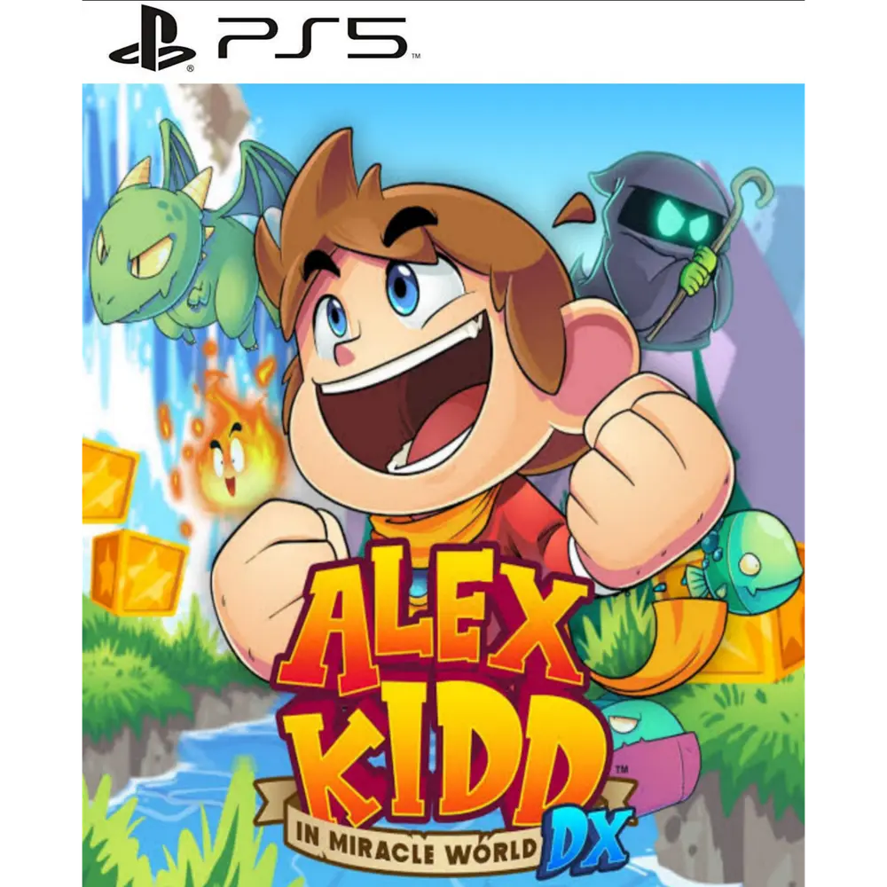 Capa de Alex Kidd in Miracle World DX PS5 para PS5