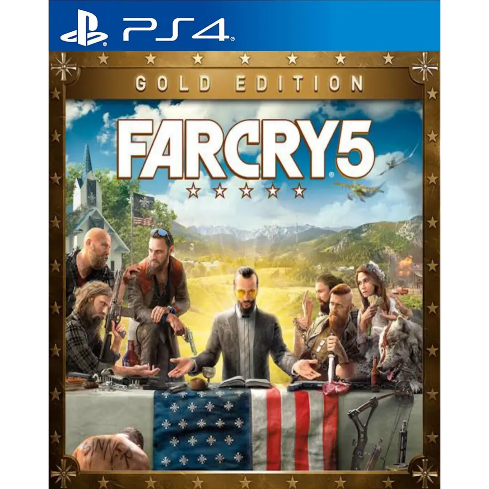 Capa de FAR CRY 5 GOLD EDITION PS4 para PS4