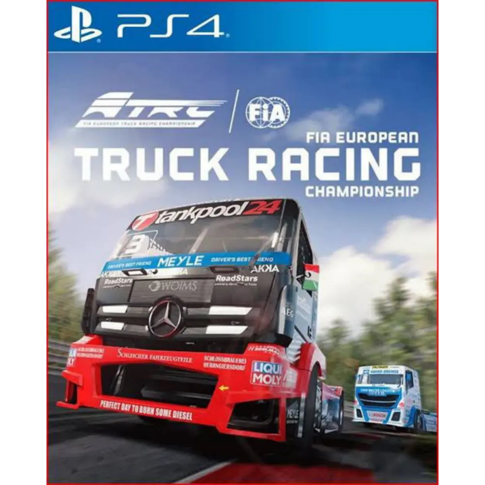 Capa de FIA European Truck Racing Championship PS4 para PS4