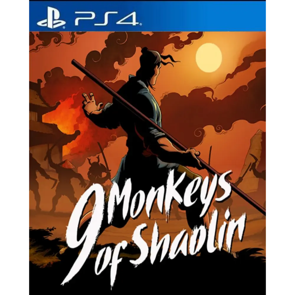 Capa de 9 Monkeys of Shaolin PS4 para PS4
