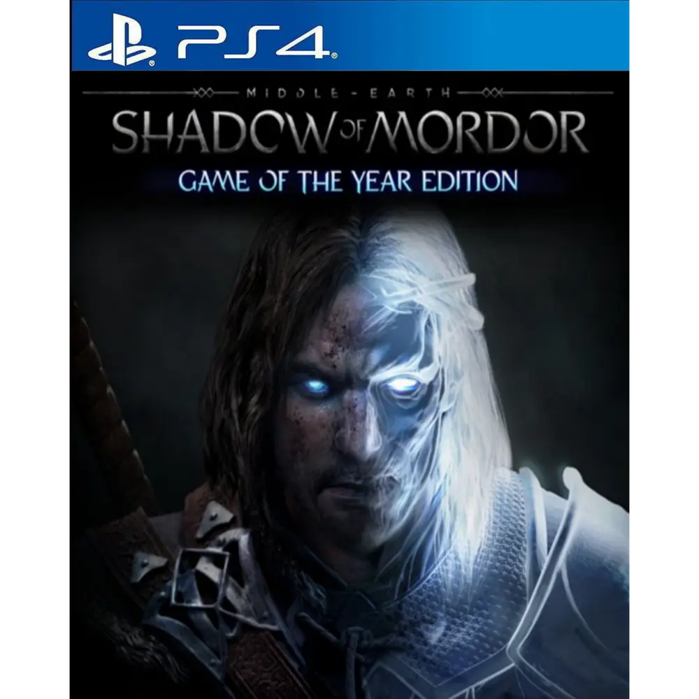 Capa de Terra-média Sombras de Mordor Edição Jogo do Ano PS4 para PS4