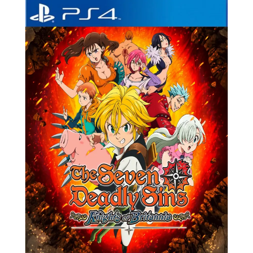 Capa de The Seven Deadly Sins Knights of Britannia PS4 para PS4