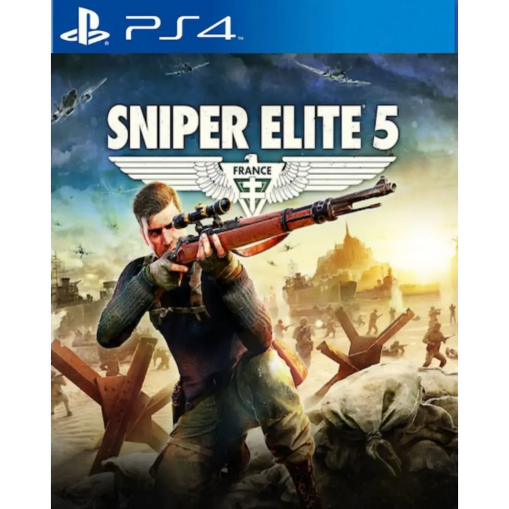 Capa de Sniper Elite 5 PS4 para PS4