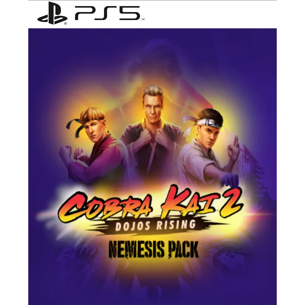 Capa de Cobra Kai 2 Dojos Rising Nemesis Edition PS5 para PS5