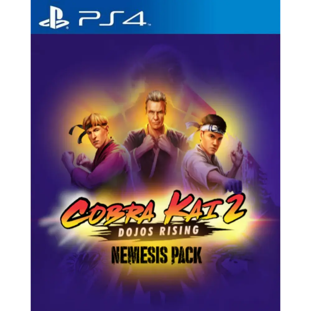 Capa de Cobra Kai 2 Dojos Rising Nemesis Edition PS4 para PS4