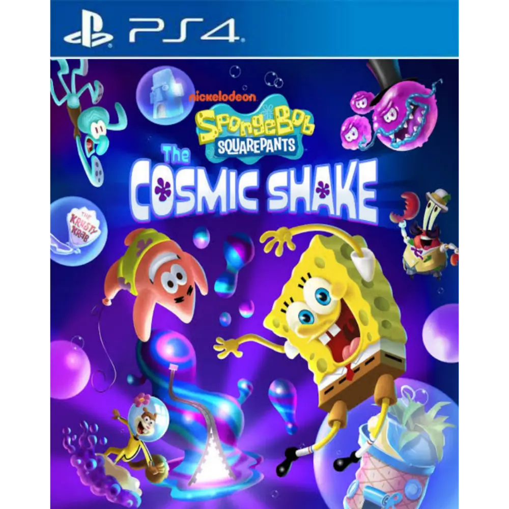 Capa de Bob Esponja The Cosmic Shake PS4 para PS4