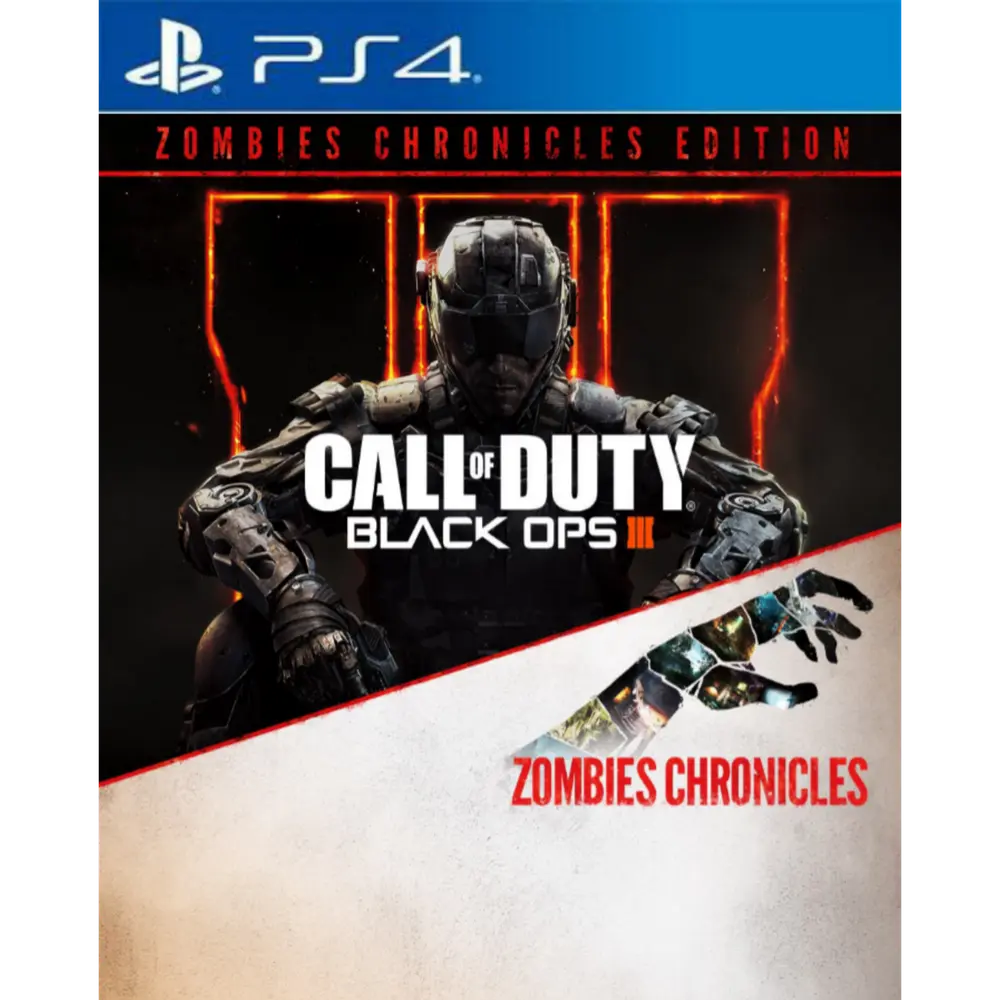 Capa de Call of Duty Black Ops III Edição Zombies Chronicles PS4 para PS4
