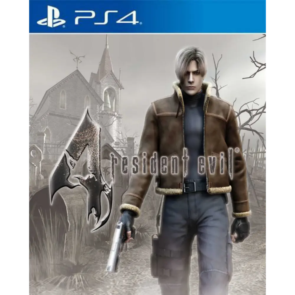 Capa de resident evil 4 (2005) PS4 para PS4
