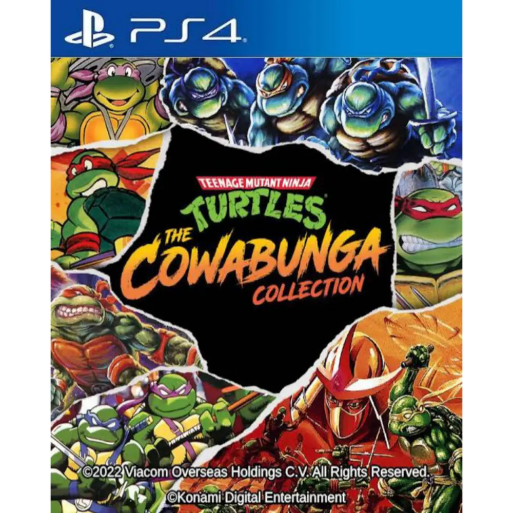 Capa de Teenage Mutant Ninja Turtles The Cowabunga Collection PS4 para PS4
