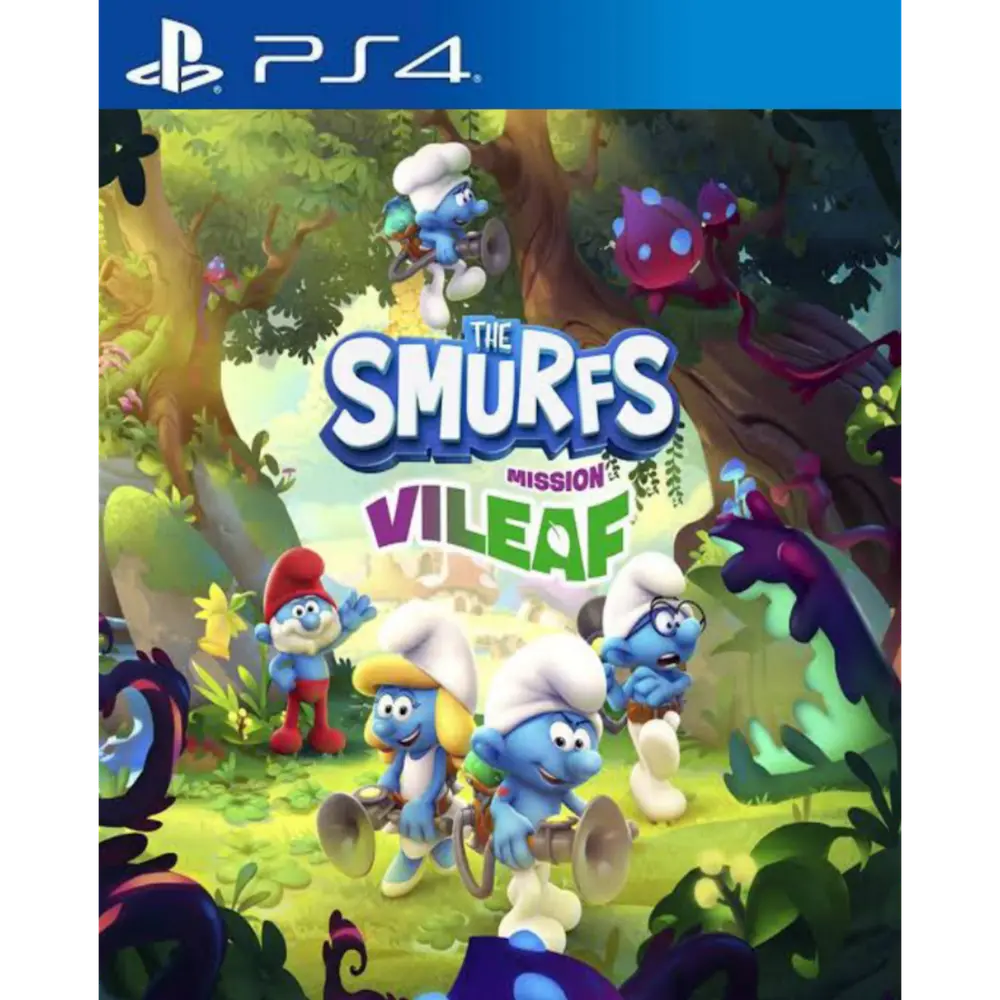 Capa de Os Smurfs Missão Florrorosa PS4 para PS4