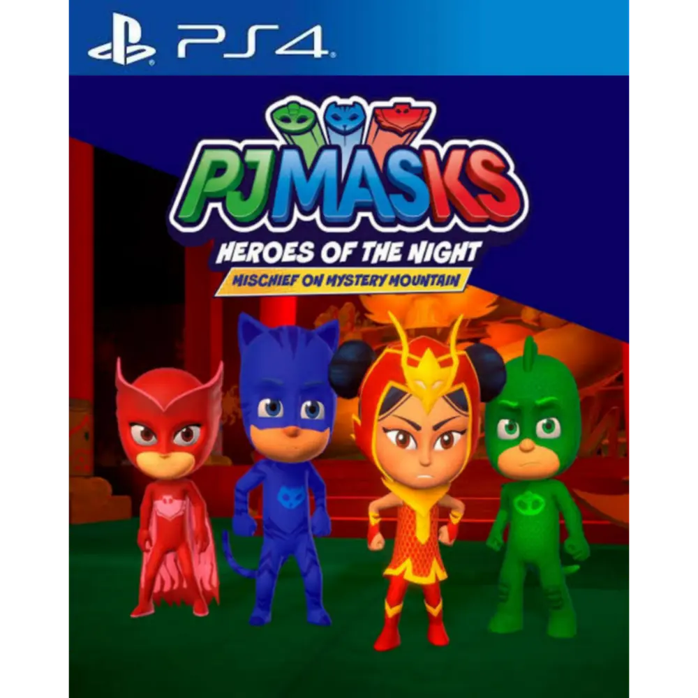 Capa de PJ MASKS HERÓIS DA NOITE PS4 para PS4