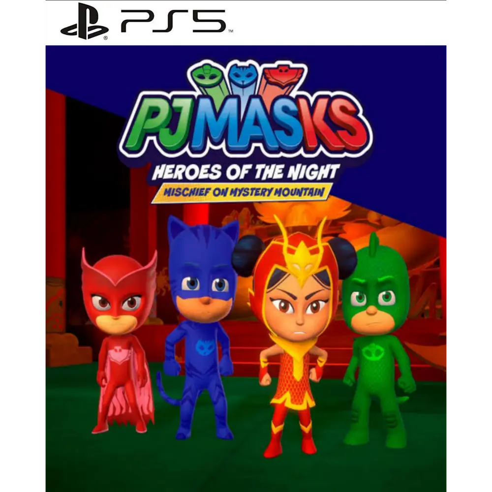 Capa de PJ MASKS HERÓIS DA NOITE PS5 para PS5