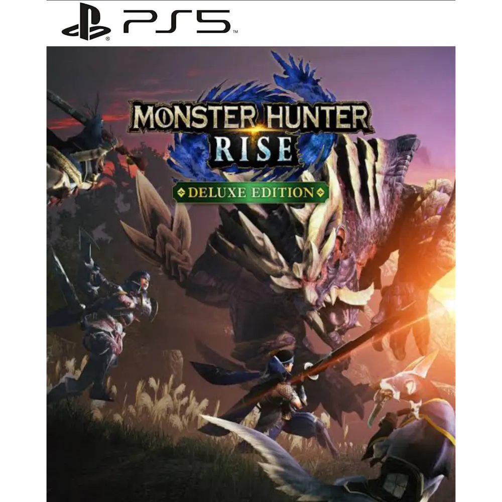 Capa de Monster Hunter Rise Deluxe Edition PS5 para PS5