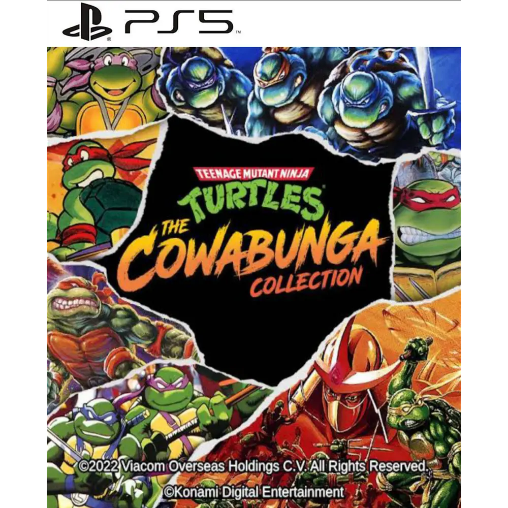 Capa de Teenage Mutant Ninja Turtles The Cowabunga Collection PS5 para PS5