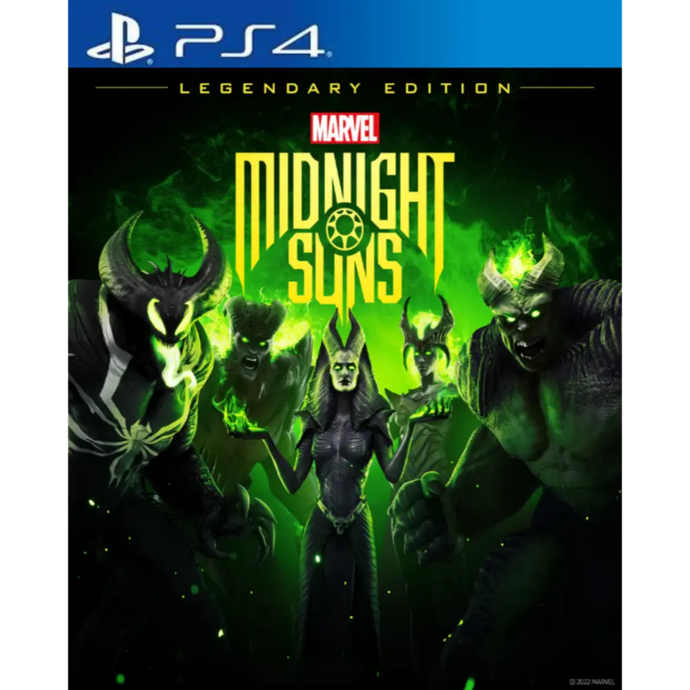 Capa de Marvel's Midnight Suns Edição Lendária PS4 para PS4