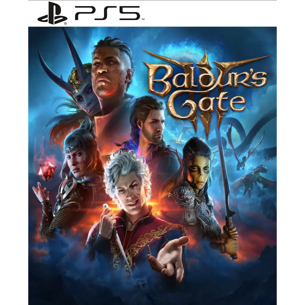 Capa de Baldur's Gate 3 Digital Deluxe Edition PS5 para PS5