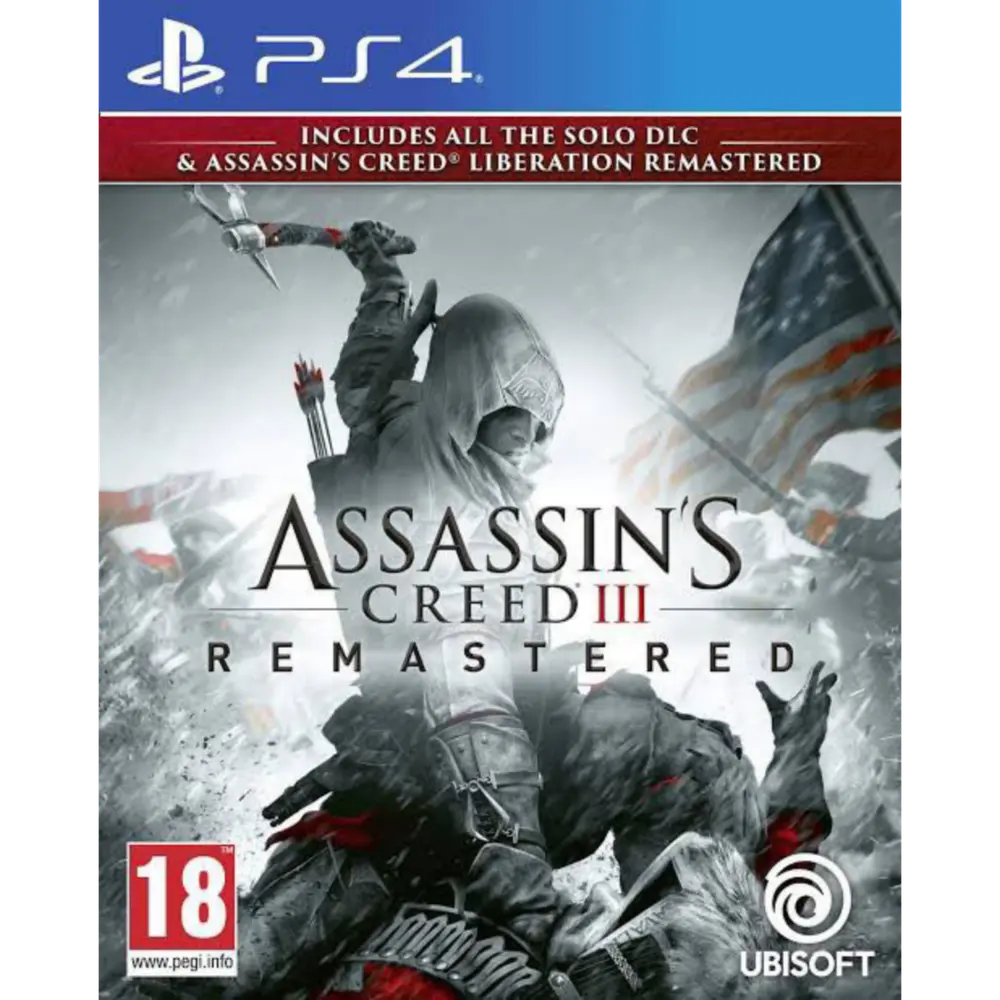 Capa de Assassin's Creed III Remastered PS4 para PS4