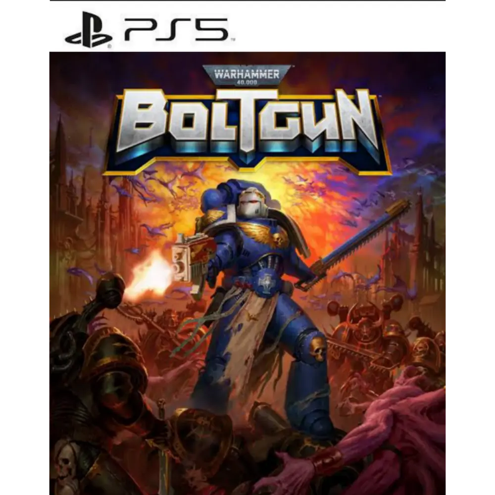 Capa de Warhammer 40,000 Boltgun PS5 para PS5
