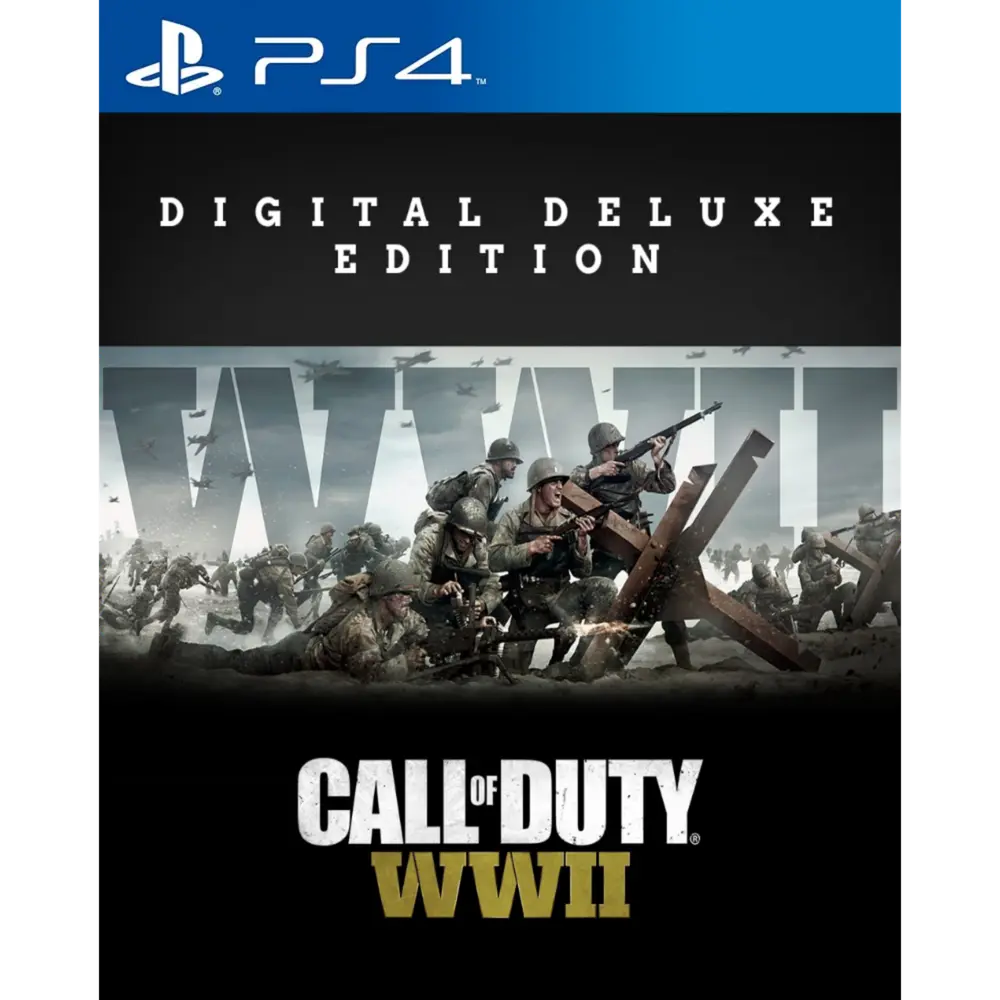 Capa de Call of Duty WWII Digital Deluxe PS4 para PS4