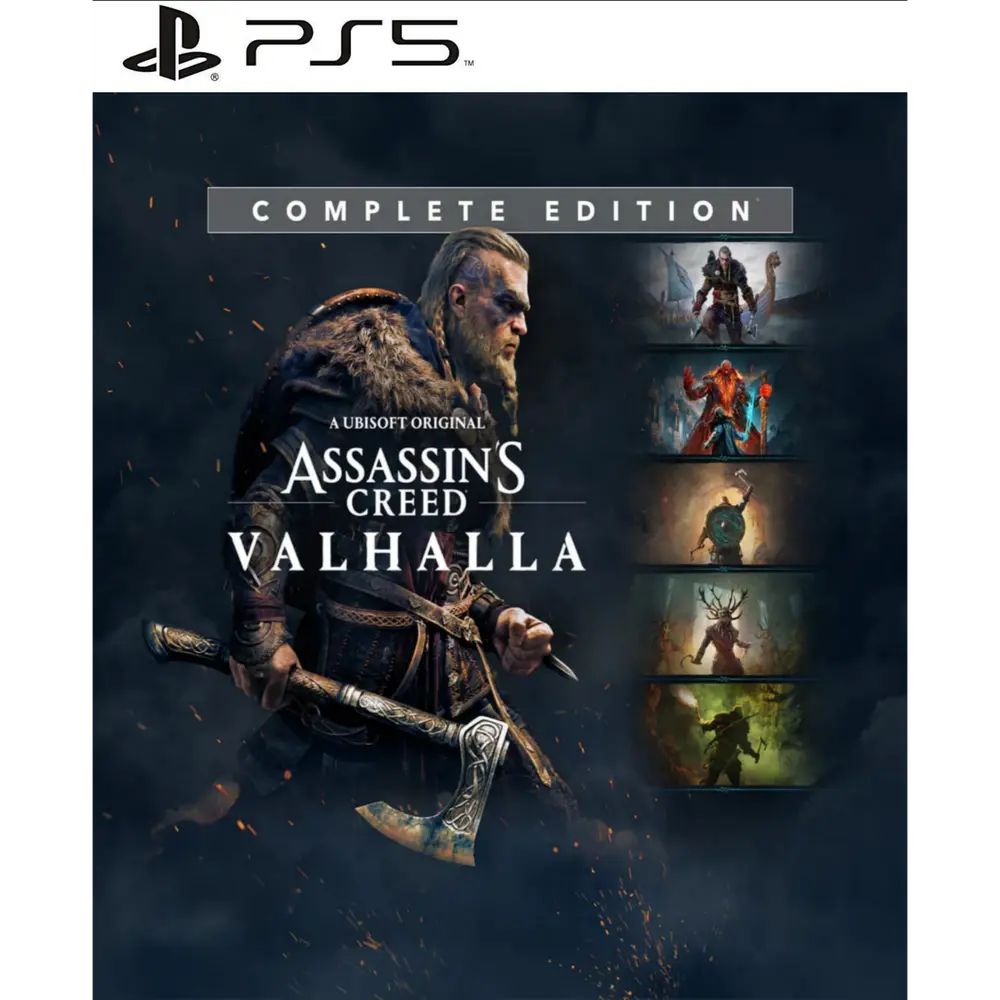 Capa de Assassin's Creed Valhalla Complete Edition PS5 para PS5