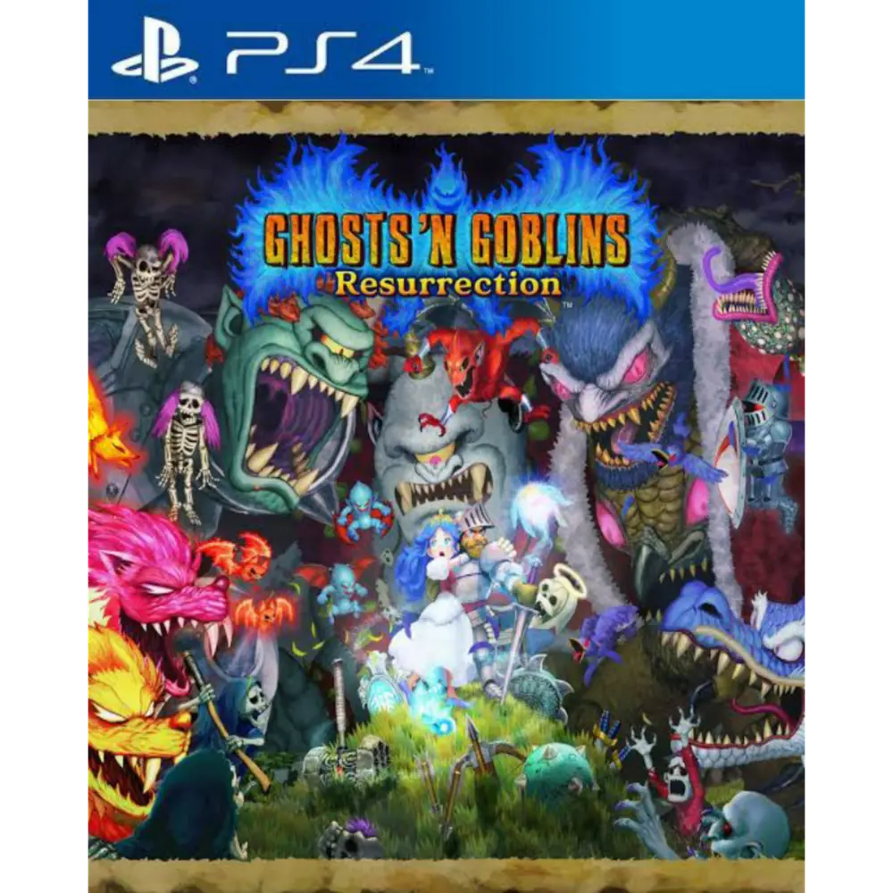 Capa de Ghosts 'n Goblins Resurrection PS4 para PS4