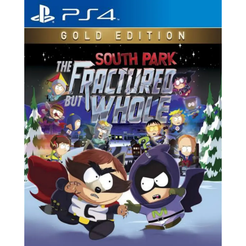Capa de South Park A Fenda que Abunda Força EDIÇÃO GOLD PS4 para PS4