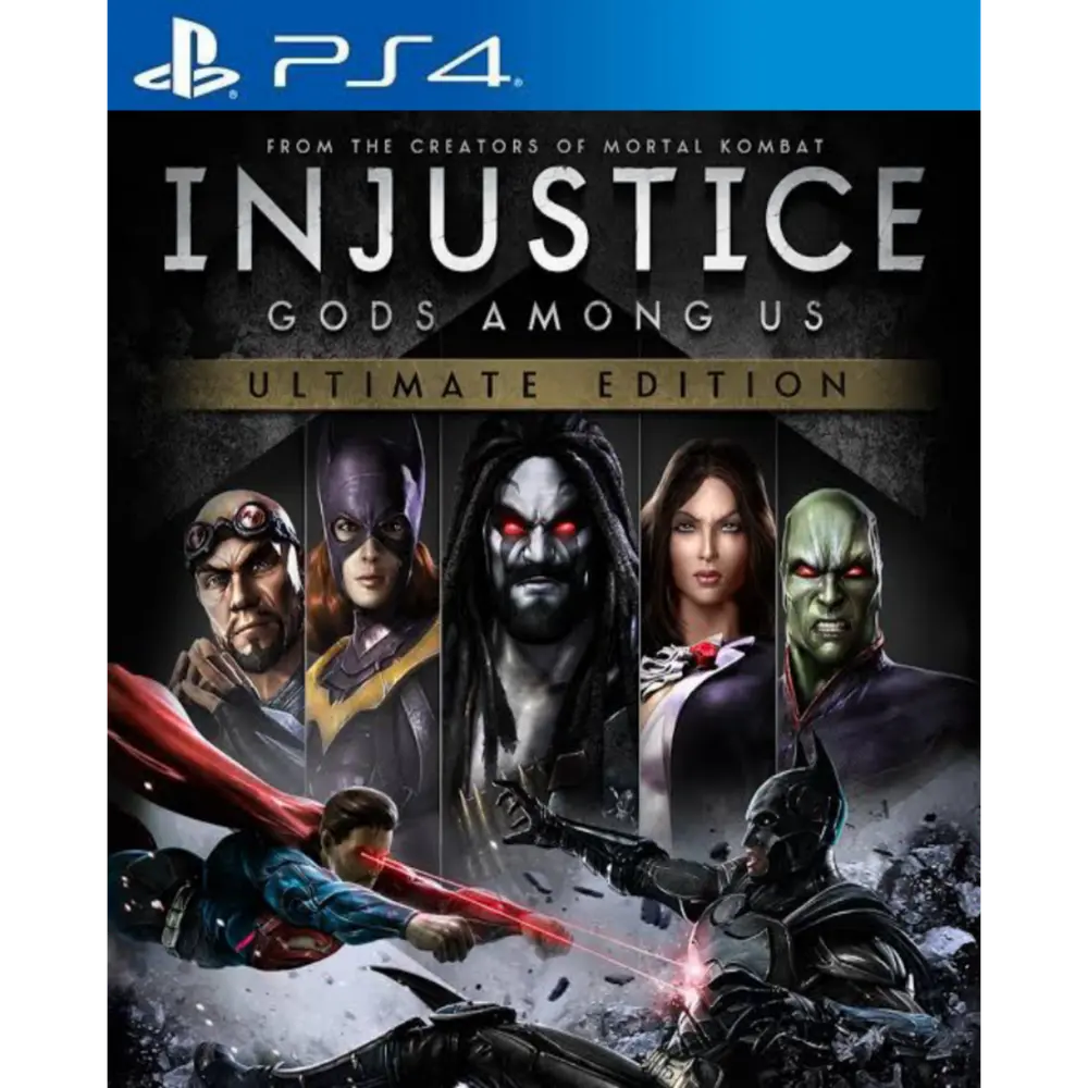 Capa de Injustice Gods Among Us Ultimate Edition para PS4