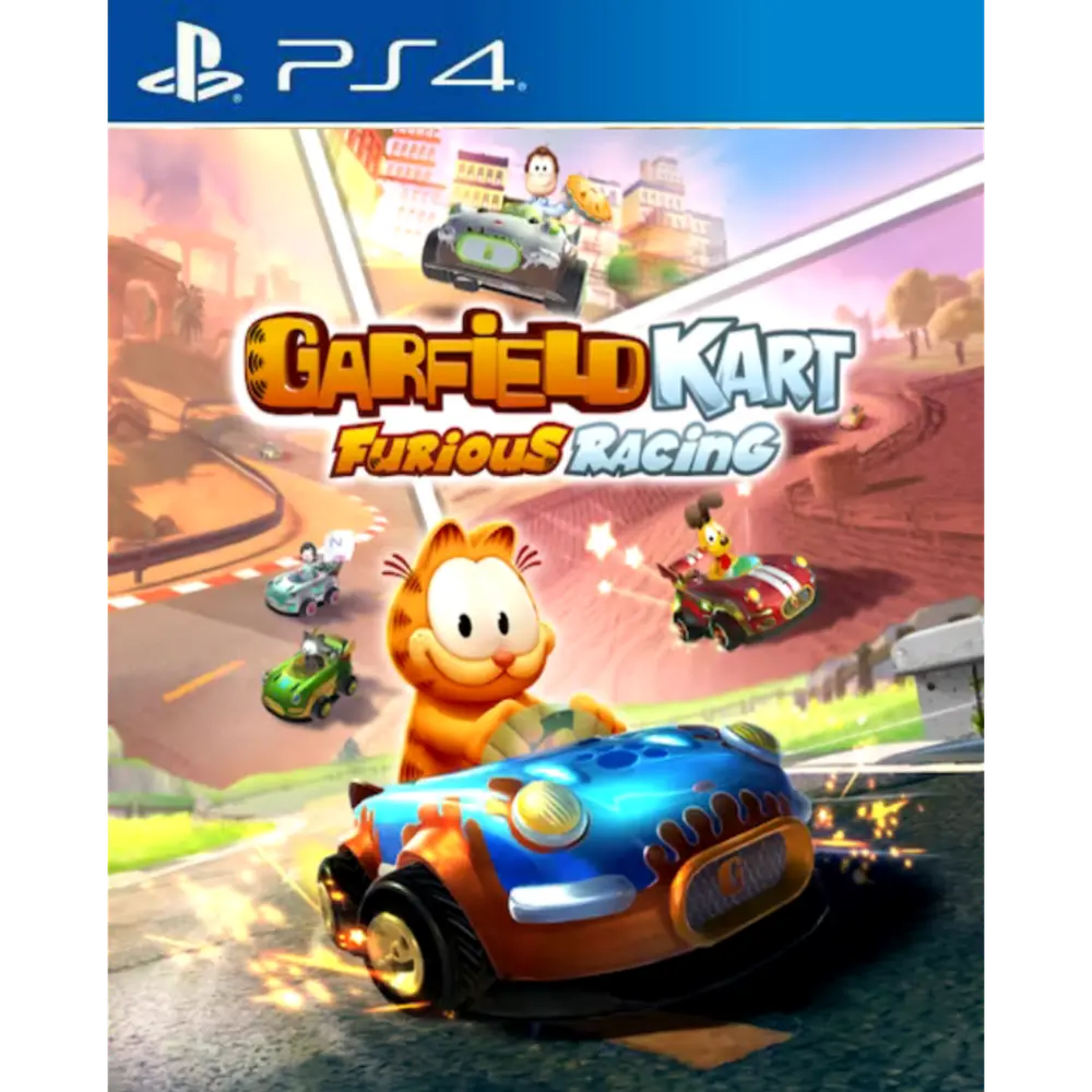 Capa de Garfield Kart Furious Racing PS4 para PS4