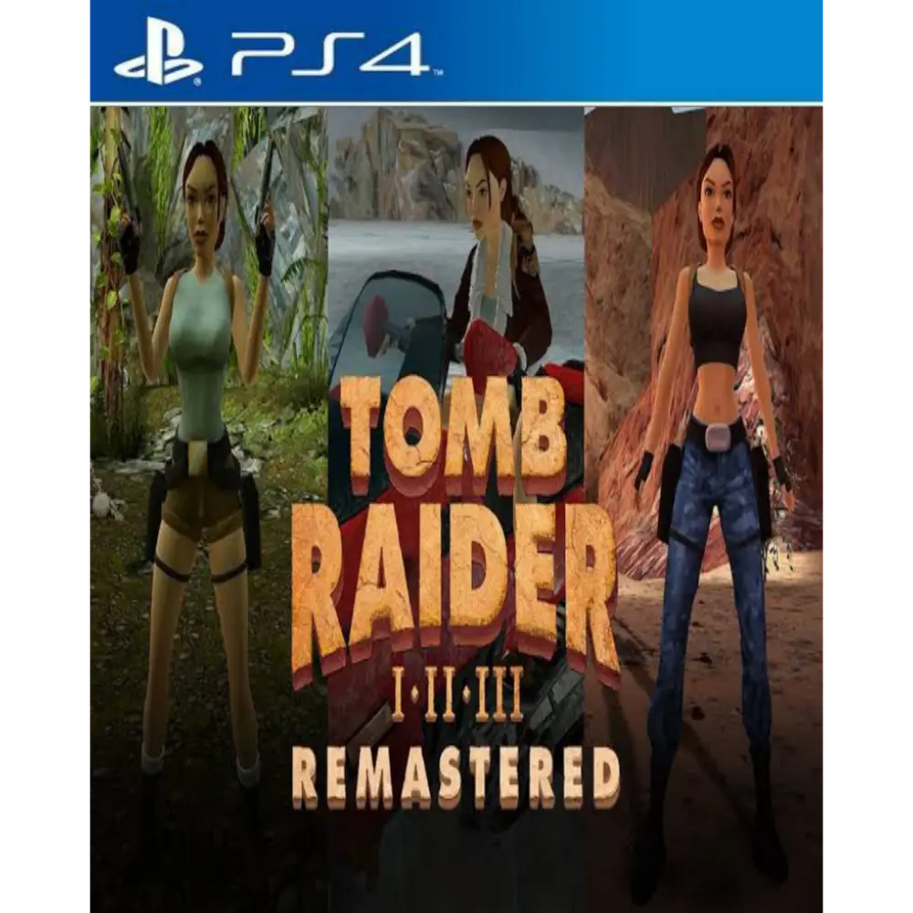 Capa de Tomb Raider I-III Remastered Starring Lara Croft PS4 para PS4