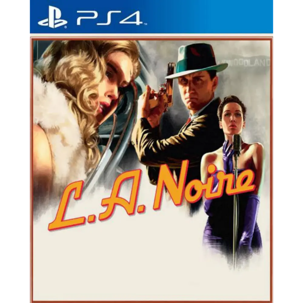 Capa de L.A. Noire PS4 para PS4