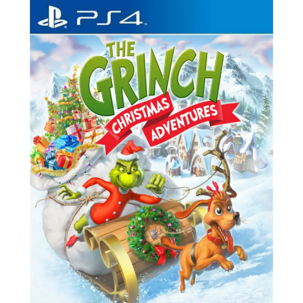 Capa de O Grinch Aventuras de Natal PS4 para PS4