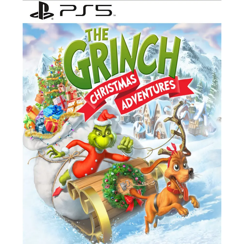 Capa de O Grinch Aventuras de Natal PS5 para PS5