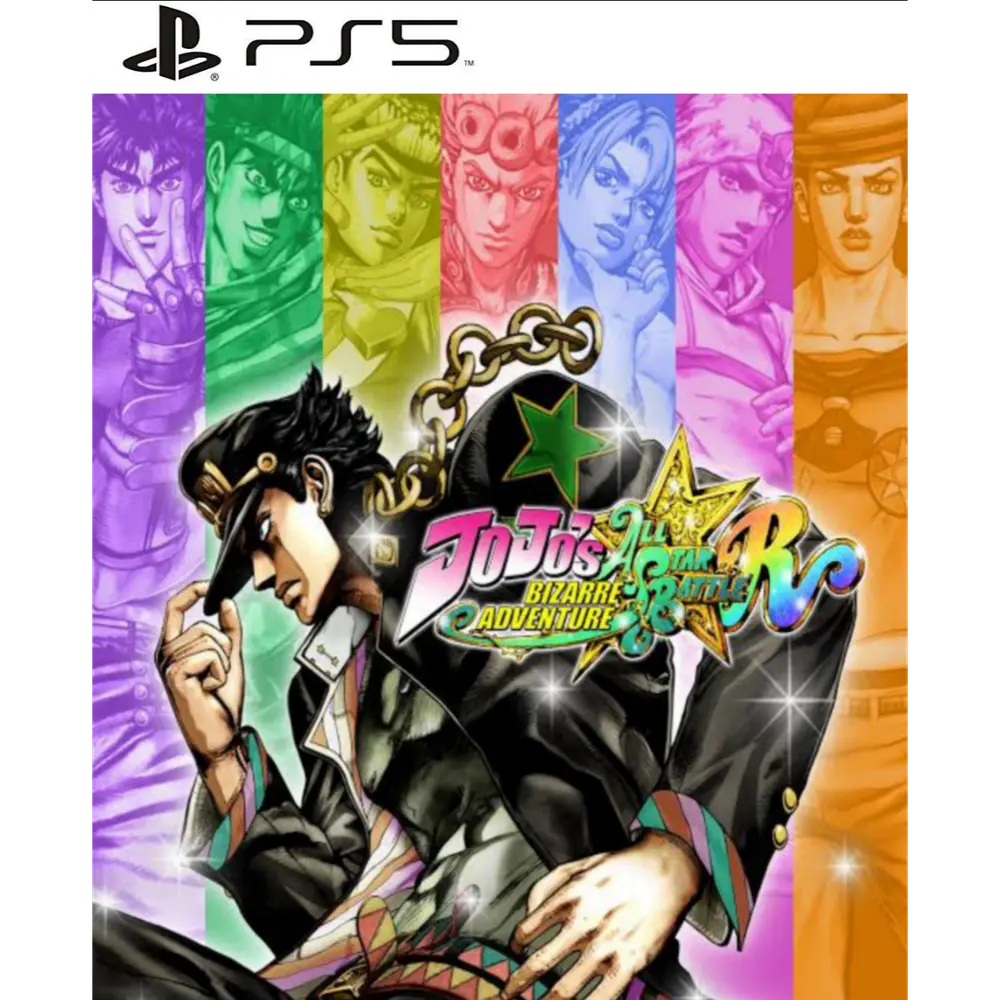 Capa de JoJo's Bizarre Adventure All-Star Battle R PS5 para PS5