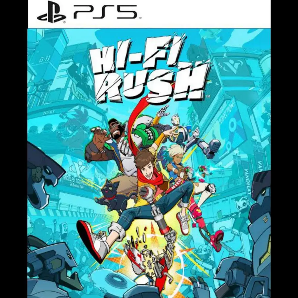 Capa de Hi-Fi RUSH PS5 para PS5
