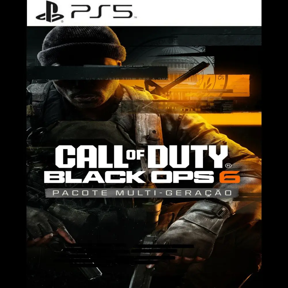 Capa de Call of Duty Black Ops 6 PS5 para PS5