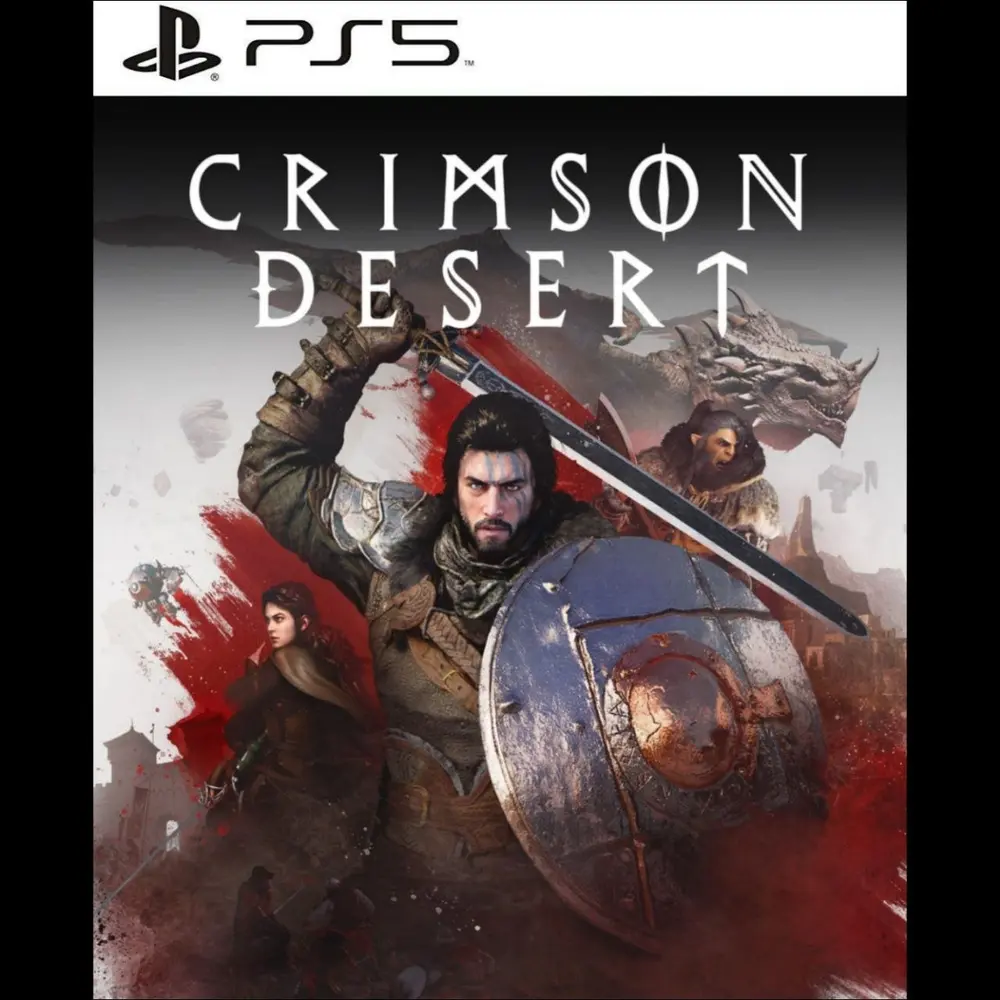 Capa de Crimson Desert PS5 para PS5