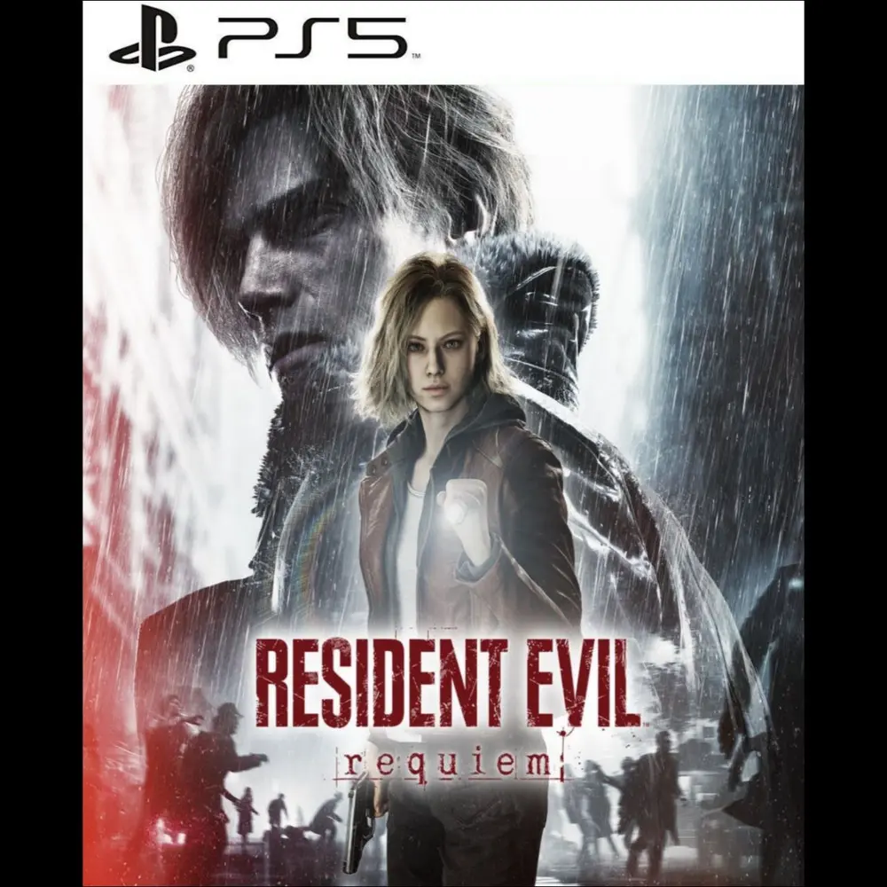 Capa de Resident Evil Requiem PS5 para PS5