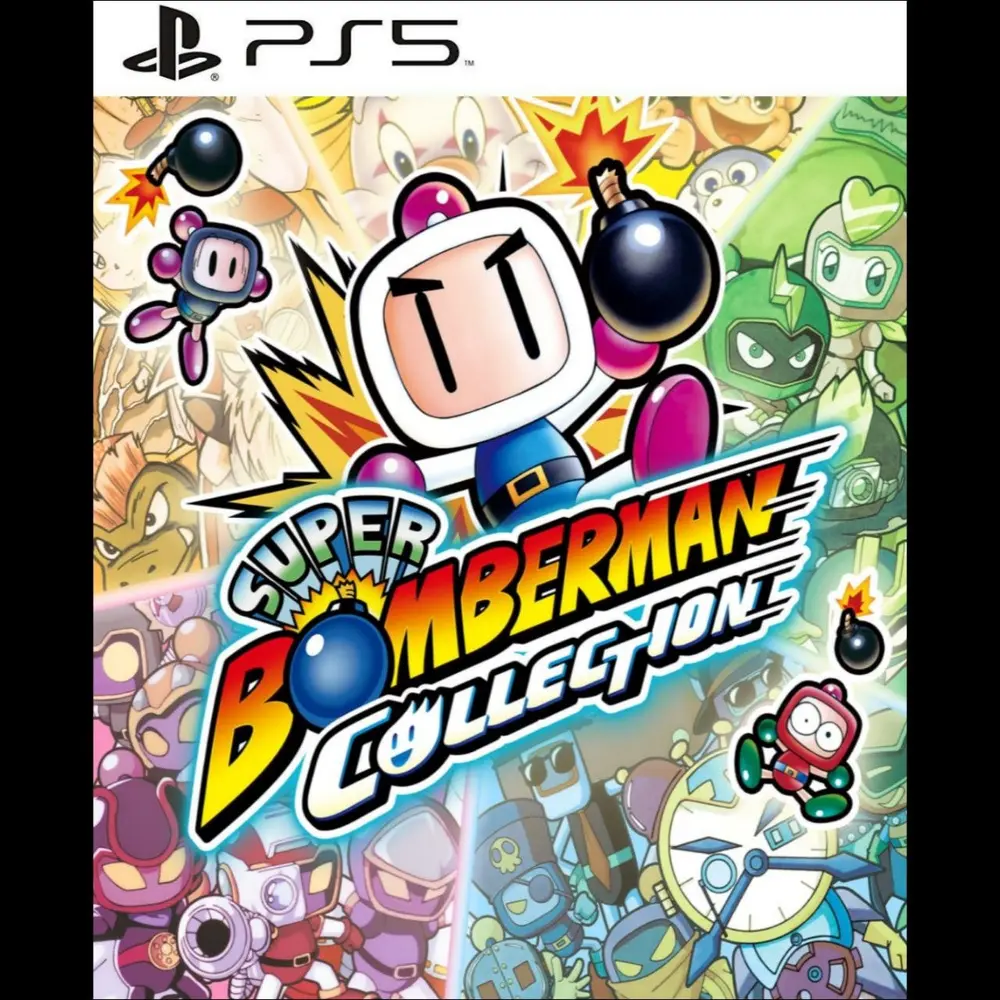 Capa de SUPER BOMBERMAN COLLECTION PS5 para PS5