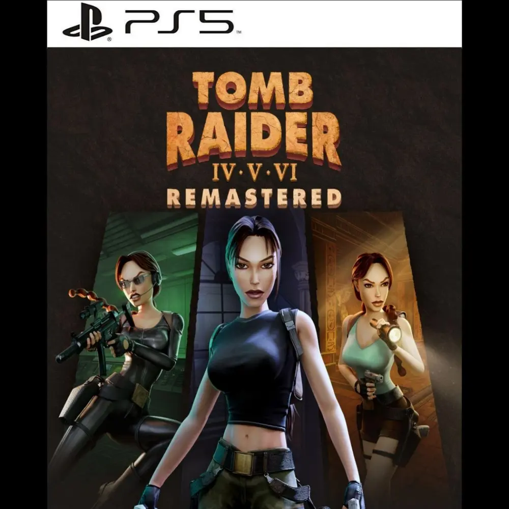 Capa de Tomb Raider IV-VI Remastered PS5 para PS5
